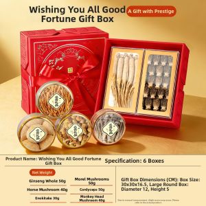 JUHETAI | Wild Dried Morel Mushrooms for Gift Giving