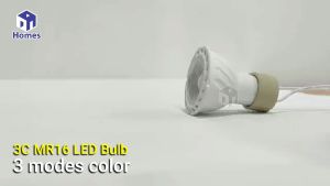 GU10 7w LED BULB High Power 220v Changing Colour 3Modes Colour (3C color) (Non-Dimmable)