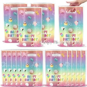 Hasbro | Cartoon Steamed Buns Gift Bag Birthday Party Decoration Goody Loots Candy Bag Package Baby Shower Dumpling Party Favors Supplies