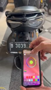 LAMPU Stop NMAX NEW 2020-2024 LAZY RGB+APP STOPLAMP NEW NMAX 2020-2024 Lampu Belakang NMAX NEW XCASE