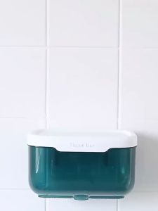 Waterproof Toilet Paper Holder Tissue Box Bathroom Tissue Holder Paper Storage Organizer Rack Self