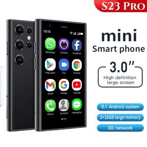 SOYES-S23 ProMini phone3.0 inch2+16GB ROMDual SIMSmartphone AndroidGoogle Play Store3G Network1000mAhMobile phones