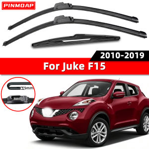 PINMOAP Silent Wiper Suitable For Nissan Juke F15 2010-2019 Front And Rear Windshield Wiper All Weather Wiper Replacement Parts