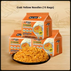 Baixiang | Suzhou-style Crab Roe Noodles Fresh and Savory No Spicy Spring Onion Oil Flavoring Night Snack Convenience Food