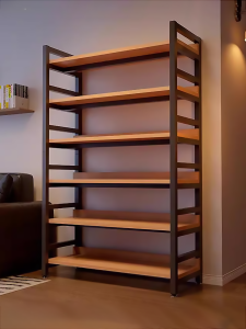 ZHENXUANGE | Multifunctional Wall-mounted Living Room Shelf for Home Library