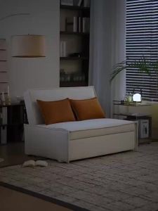 Sofa Bed Foldable Dual-Purpose Small Apartment High-Profile Figure Multi-Functional Single Double Living Room Study Balcony escopic Push-Pull