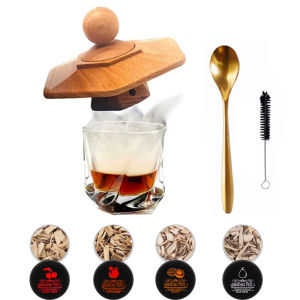 Cocktail Smoker Kit Drink Smoker Infuser Old Fashioned Smoker Kit Fashion Whiskey Making Accessories Infuse Cocktail Wine Meat