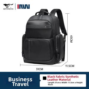 SEPTWOLVES | Large Capacity Multi-functional Backpack