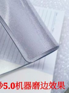 Thickened 5mm Transparent Glass Table Mat Eco-friendly PVC round Tablecloth Tea Table Pad Heat Resistant Waterproof Home Decor