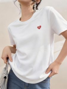 QINGNAER | American Casual Fashion New Large Size Slimming T-Shirt