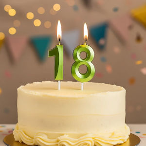 Opera House Birthday 0-9 Number Candles Creative  Party Anniversary Celebration Digital Cake Decorative Candles