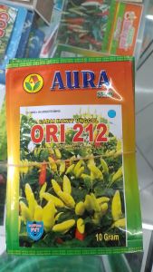 benih cabe rawit ori 212 aura 10gr