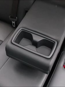 For Toyota RAV4 XA50 2019 2020 2021 2022 2023 2024 2025 Hybrid ABS Car Rear Center Armrest Water Cup Frame Cushion Cover Trim