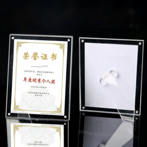 Acrylic Magnetic Transparent Picture Frame