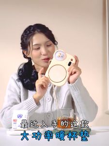 220V 20W 3 Gear Cup Warmer Heat Beverage Mug Mat Keep Drink Warm Heater Heating Coaster Pad for Coffee Milk Tea