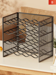 Multi-layer Iron Large Capacity Cabinet Cup Rack