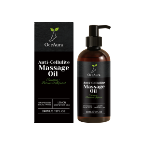 Anti Cellulite Massage Oil Abdomen Thigh Soothing Revitalizing Enhances Radiance Smoothness Tightening Firming Lifting Body Oil