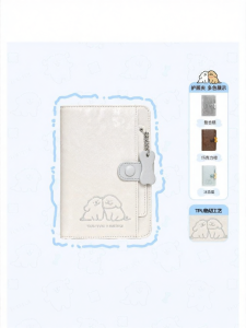 TOUTOU | Travel Passport Holder Long Card Wallet for Document Storage