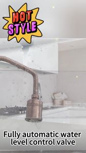 Stainless Steel Fully Automatic Float Ball Valve Tower Water Tank Reservoir Water Level Controller