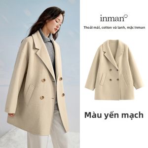 INMAN | Áo Khoác Hai Mặt Từ Lông Alpaca và Tơ Tằm