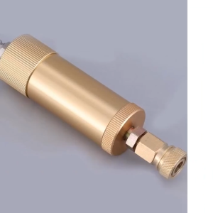 【24 Hour Shipping🚗✔️】PCP High Pressure Pump Filter with SAFETY VALVE M10x1 40Mpa Water-Oil Separator Air Filtering 8MM Quick Connector Car Motocycle Bike Bicycle Parts