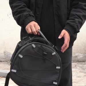Motorcycle Accessories Black Waterproof Tail Bag Travel Luggage Rear Back Seat Bags Handbag For BMW R1300GS R 1300 GS R1200GS