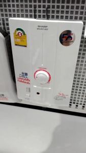 SHARP เครื่องทำน้ำอูนิว WH-HOTHOT (4500W) พร้อม ฝักบัว