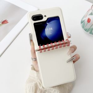Kisscase Sang Trọng Phong Cách Sổ lò xo Gấp vỏ điện thoại Cho Samsung Galaxy Z Lật 6 5 4 3 5G Da Cảm Giác Bản Lề Bảo Vệ chất liệu da PU Chống-Mùa Thu vỏ lưng chống sốc Cho Galaxy Z Lật 6 5 4 3