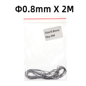 0.5-2mm Soft Round Leader Wire Nymph Body Weight Thread Fly Fishing Tying Material for Nymph Streamer Saltwater Flies Lure