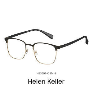 HELEN KELLER | Classic Rectangle Elastic Eyeglass Frame Anti Blue Light