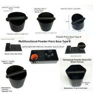 Mini Multi-functional Coffee Knock Box