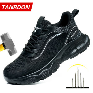 Mens safety shoes anti smash and anti stab work shoes mens indestructible safety boots insulated shoes tactical boots