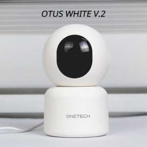 HS Otus White 2.0 Indoor Security Camera 2MP HD Camera WiFi Night Vision Motion Detection 2Way Audio Phone Control