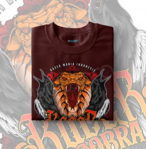 Kaos Pria Kacer Ngobra Kicaumania Model Terbaru Bahan Katun Bawara