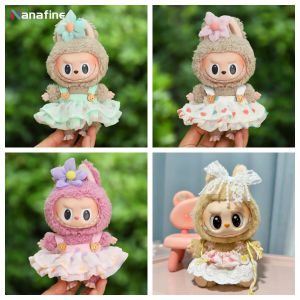 Nanafine【🚀Thai Shipping】(ไม่รวมตุ๊กตา) 👚17 ซม. น่ารักมินิตุ๊กตาเสื้อผ้าชุดอุปกรณ์เสริมเกาหลี Kpop Exo Labubu V1 V2 ตุ๊กตาไอดอลกระโปรงหมวกเสื้อผ้า DIY ของขวัญสำหรับเด็ก