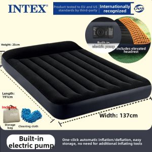Intex | Automatic Inflatable Air Mattress Bed