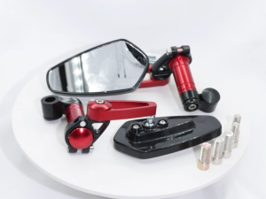 【FUNTIMES】 Universal Side Mirrors Full CNC Alloy Quality Side Mirror For Motorcycle