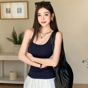 MiiOW | Lyocell Spaghetti Strap Bra Padded Tank Top Sleeveless Summer Wear