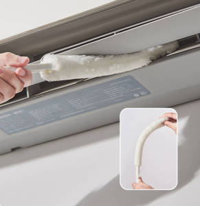 2 in 1 Air Conditioner Condenser Fin Brush AC Fin Cleaning Brush Air Conditioner Fin Repair Tool Coil Comb Clean Tools