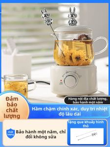 Bộ Lọc Trà Bằng Thủy Tinh Nhỏ Dùng Cho Văn Phòng Giữ Nhiệt Đa Năng Ấm Nước Bình Trà Bằng Thủy Tinh Borosilicate Ấm Trà