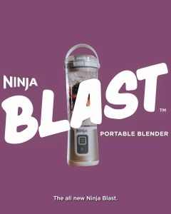 Ninja Blast เครื่องปั่น แบบพกพา The Powerful Compact Portable Blender BC151