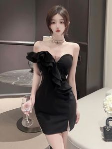 Váy Dạ Hội Hở Xương Cổ Cao Thanh Lịch Váy Bó Sát Váy Dự Tiệc Không Tay Cổ Chữ V Váy Midi Váy Ngắn Váy Mùa Hè Váy Mùa Thu Váy Mùa Đông Váy Dài