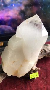 Đá thạch Anh trắng KIM TỰ THÁP pha lê tự nhiên trong suốtthanh tẩy thiền định tarot cực mạnh Clear Quartz Natural AAA1 277