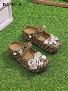 Daphne | Leopard Print Ballet Style Womens Sandals