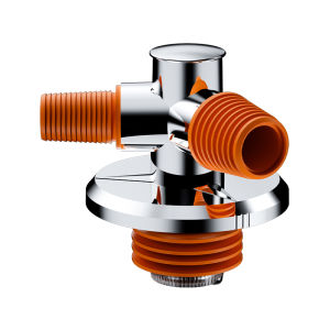 Bathroom Three-Way Joint Drain Pipe Special Connection Accessories Washing Machine Downspout Anti-Odor Floor Drain Joint