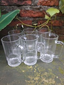 6PCS GELAS ES TEH BAHAN KACA TEBAL/GELAS TEH