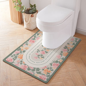 Water-Absorbing Quick-Drying Anti-Slip Bathroom Floor Mat