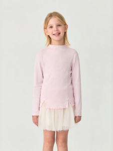 Marc&Janie | 3D Bow Soft Long Sleeve T-Shirt