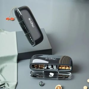 Di Động 3 Lần Ngăn Hộp Đựng Thuốc Một Ngày Tổ Chức Du Lịch Đựng Vitamin Thuốc Nhỏ Bỏ Túi Hộp Đựng Thuốc