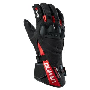 DUHAN | Duhuan Graphene Electric Heated Leather Motorcycle Gloves Mens Winter Riding Warm Waterproof Crashproof Biker Equipment
